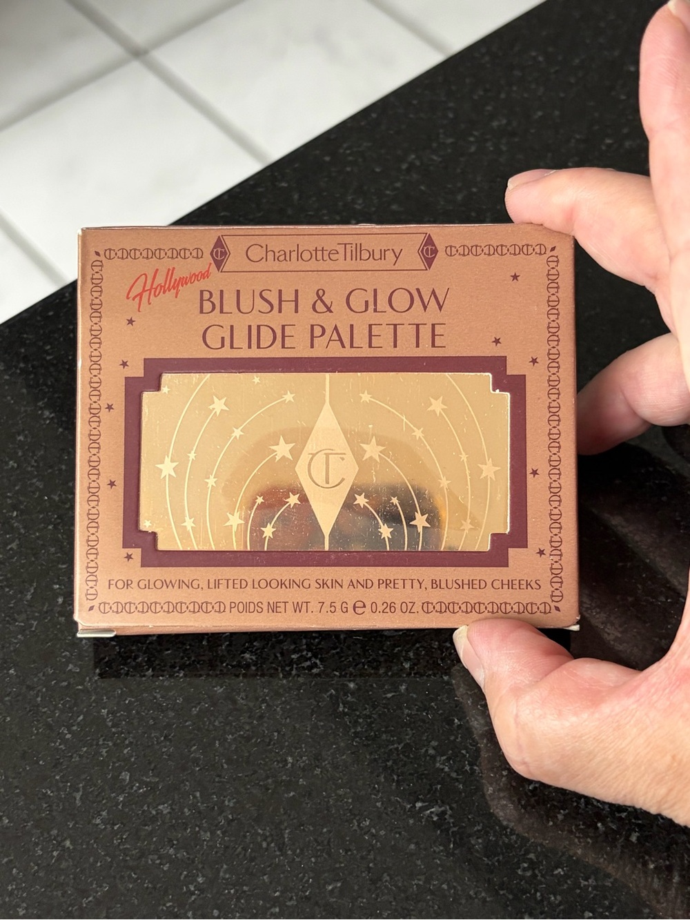 Charlotte Tilbury Blush & Glow Glide Palette — Bronze Rose Tones